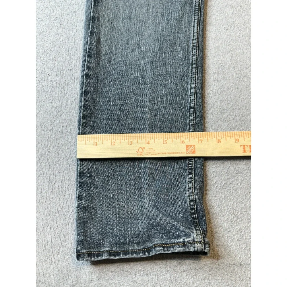 Signature by Levi Strauss & Co Jeans Mens 31x29 Gray SS1 Straight‎ Stretch Denim
